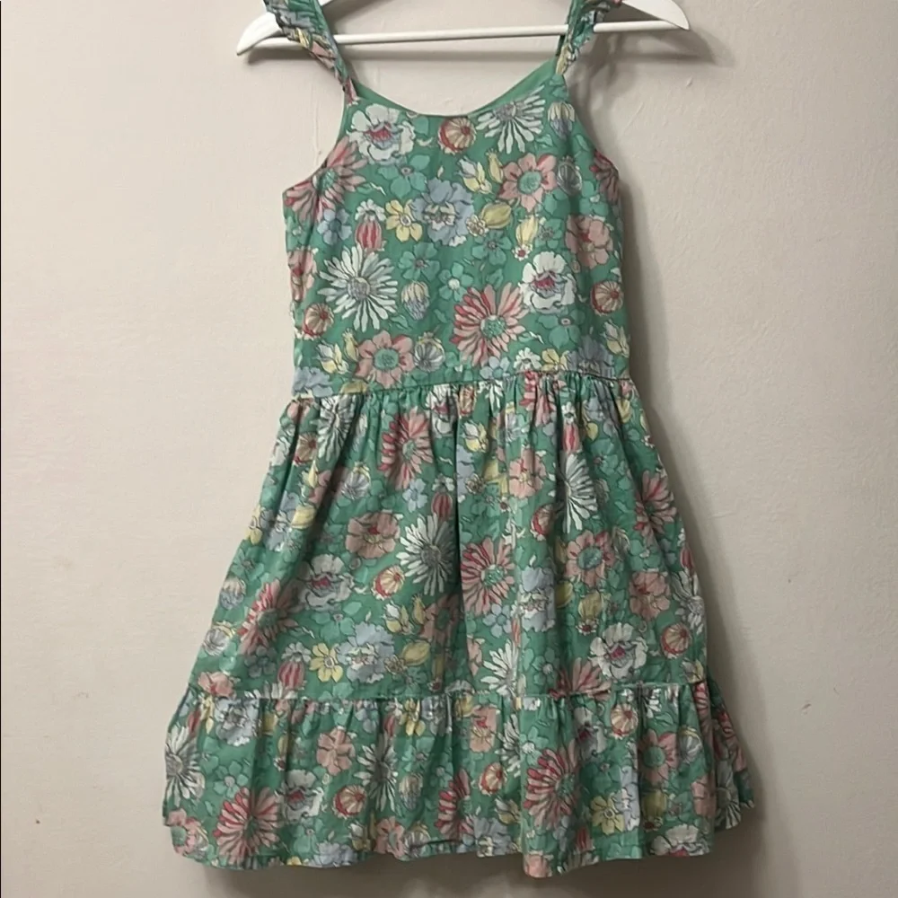 GAP Pink and White Sleeveless Resort Sundress